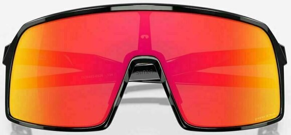 Cycling Glasses Oakley Sutro S 94620928 Polished Black/Prizm Ruby Cycling Glasses - 6