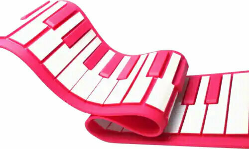 Kindertoetsenbord / Kinderkeyboard Mukikim Rock and Roll It - Pink Piano Pink - 3