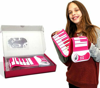 Kindertoetsenbord / Kinderkeyboard Mukikim Rock and Roll It - Pink Piano Pink - 5