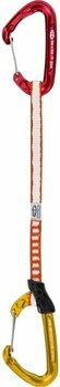 Mousqueton escalade Climbing Technology Fly -Weight EVO DY Dégainer rapidement Red/Gold Wire Straight Gate 22.0 - 2