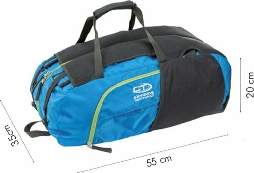Outdoor plecak Climbing Technology Falesia Black/Light Blue Outdoor plecak - 3