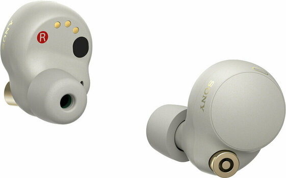 True trådløs i øre Sony WF-1000XM4 Silver - 2