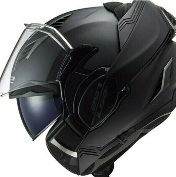 Helm LS2 FF900 Valiant II Revo Matt Black-H-V Yellow M Helm - 11