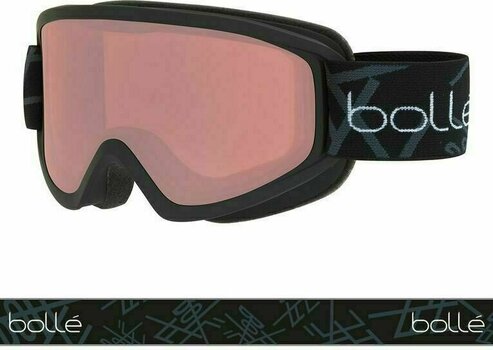 Ski Goggles Bollé Freeze Black Matte/Vermillon Ski Goggles - 2