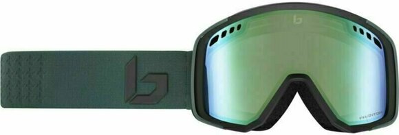 Lyžiarske okuliare Bollé Mammoth Black Forest/Matt Phantom Green Emerald Photochromic Lyžiarske okuliare - 3