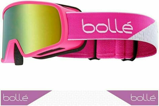Skibriller Bollé Nevada Jr Race Pink Matte/Sunshine Skibriller - 2