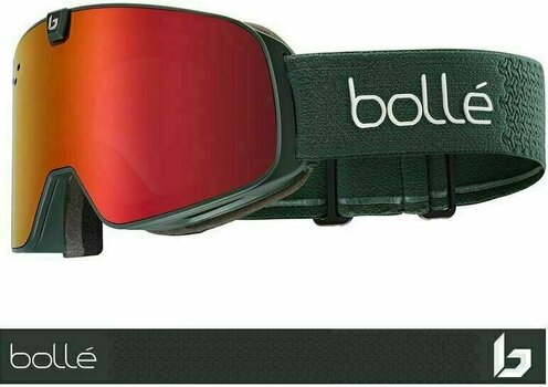 Okulary narciarskie Bollé Nevada Neo Forest Matte/Volt Ruby/Light Vermillon Blue Okulary narciarskie - 2
