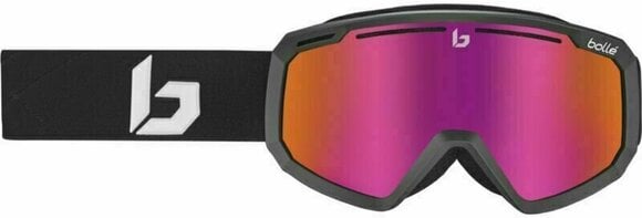 Ski Goggles Bollé Y7 OTG Black Matte/Volt Ruby Ski Goggles - 3