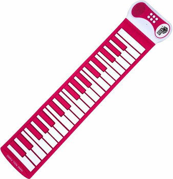 Dětské klávesy / Dětský keyboard Mukikim Rock and Roll It - Pink Piano Růžová - 2