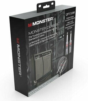 Câble haut-parleurs Monster Cable Prolink Classic 12FT Speaker Cable Noir 3,65 m - 3