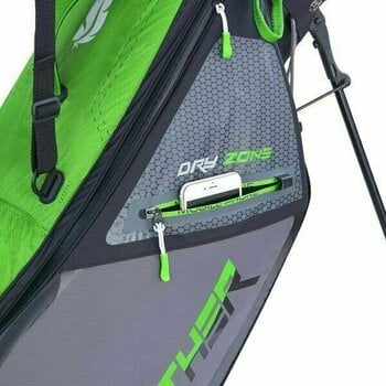 Golf torba Stand Bag Big Max Dri Lite Feather Lime/Black/Charcoal Golf torba Stand Bag - 7