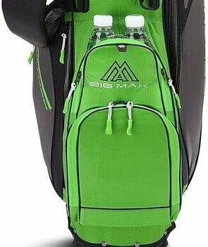 Golf Bag Big Max Dri Lite Feather Lime/Black/Charcoal Golf Bag - 8