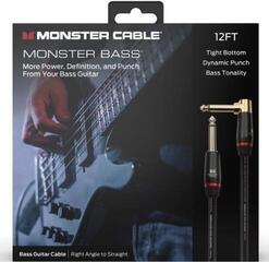 Nástrojový kabel Monster Cable Prolink Bass 12FT Instrument Cable 3,6 m Zalomený-Rovný Nástrojový kabel - 1