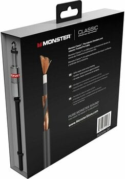 Cabo do instrumento Monster Cable Prolink Classic 6FT Instrument Cable Preto 1,8 m Reto - Reto - 5