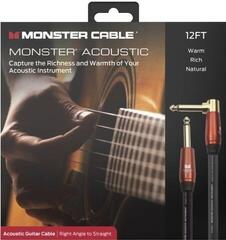 Kabel instrumentalny Monster Cable Prolink Acoustic 12FT Instrument Cable 3,6 m Kątowy - Prosty  Kabel instrumentalny - 1