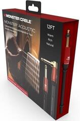 Kabel instrumentalny Monster Cable Prolink Acoustic 12FT Instrument Cable 3,6 m Kątowy - Prosty  Kabel instrumentalny - 3