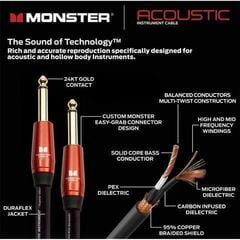 Kabel instrumentalny Monster Cable Prolink Acoustic 21FT Instrument Cable 6,4 m Prosty - Prosty Kabel instrumentalny - 2
