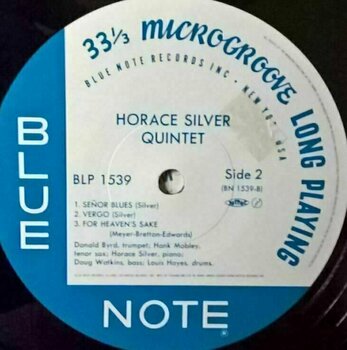 Disque vinyle Horace Silver - 6 Pieces Of Silver (LP) - 3