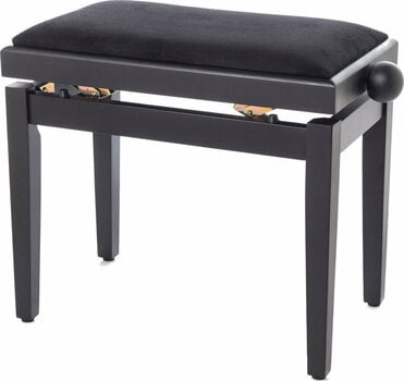 Dřevěné nebo klasické klavírní židle
 Bespeco SG 101 Black Satin - 2