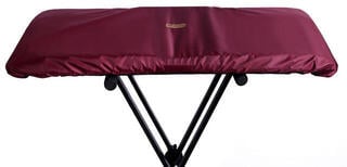 Keyboardabdeckung aus Stoff
 Veles-X Keyboard Cover 76-88 Burgundy Limited 123 - 143cm Keyboardabdeckung aus Stoff - 1