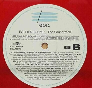Hanglemez Forrest Gump - Original Soundtrack (25th Anniversary Edition Coloured Vinyl) (2 LP) - 4