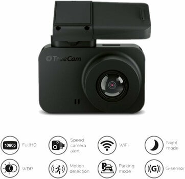 Caméra de voiture TrueCam M5 GPS WiFi with Speed Camera Alert Noir Caméra de voiture (Déjà utilisé) - 5