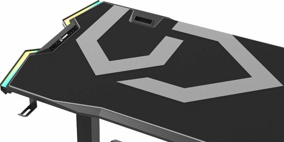 Gaming PC-Tisch Ultradesk Force Grey (Neuwertig) - 29
