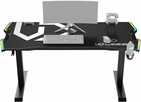 Table pour Ordinateur de Jeu Ultradesk Force Grey (Déjà utilisé) - 33