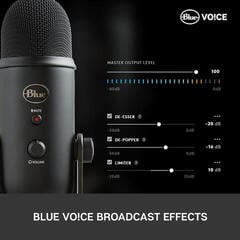 USB mikrofon Blue Microphones Yeti Blackout USB mikrofon - 7
