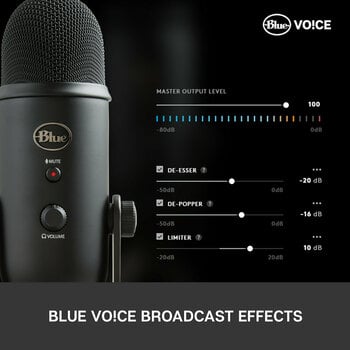USB-s mikrofon Blue Microphones Yeti Silver - 9