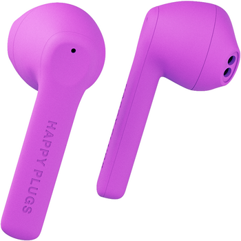 True trådlös in-ear Happy Plugs Air 1 Go Purple - 4