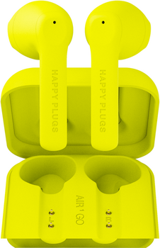 Intra-auriculares true wireless Happy Plugs Air 1 Go Yellow - 2