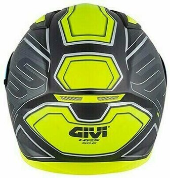 Helmet Givi 50.6 Sport Deep Matt Black/Red XS Helmet - 5