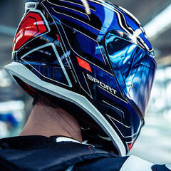 Capacete Givi 50.6 Sport Deep Blue/Red L Capacete - 5