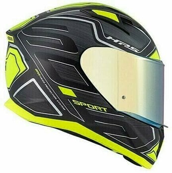 Hjälm Givi 50.6 Sport Deep Matt Titanium/Yellow S Hjälm - 3