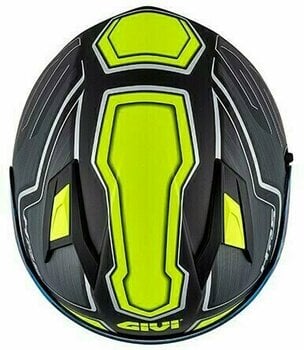 Helm Givi 50.6 Sport Deep Matt Titanium/Yellow 2XL Helm (Zo goed als nieuw) - 8