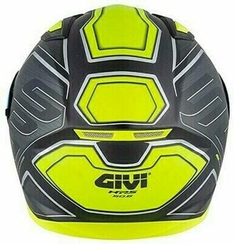 Helm Givi 50.6 Sport Deep Matt Titanium/Yellow 2XL Helm (Zo goed als nieuw) - 9