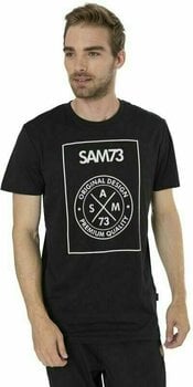 Majica na prostem SAM73 Ray Black S Majica s kratkimi rokavi - 3
