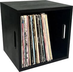 Doboz LP lemezekhez Music Box Designs India Ink 12" Vinyl Storage Doboz LP lemezekhez Black - 1