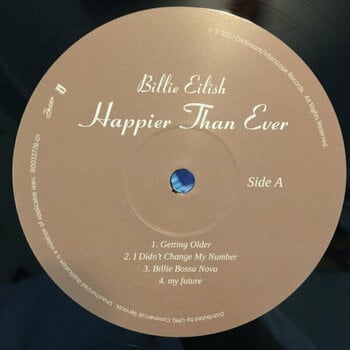 Vinyylilevy Billie Eilish - Happier Than Ever (2 LP) - 2