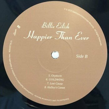 Disque vinyle Billie Eilish - Happier Than Ever (2 LP) - 3