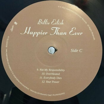 Disque vinyle Billie Eilish - Happier Than Ever (2 LP) - 4