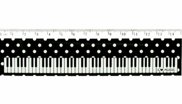Caneta/lápis de música Music Sales Large Stationery Kit Keyboard Design - 3