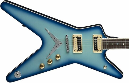 Elektromos gitár Dean Guitars ML 79 Floyd Blue Burst - 3