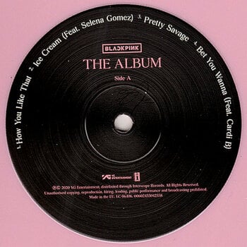 Disque vinyle Blackpink - The Album (Pink Coloured) (LP) - 2