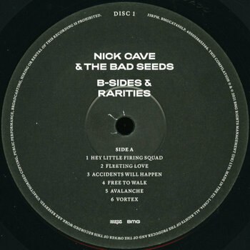 Vinyl Record Nick Cave & The Bad Seeds - B-sides & Rarities: Part I & II (2 LP) - 3