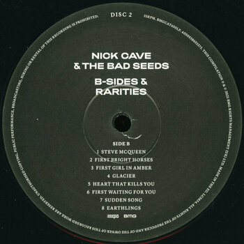 Vinyl Record Nick Cave & The Bad Seeds - B-sides & Rarities: Part I & II (2 LP) - 6