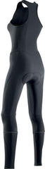 Kolesarske hlače Northwave Fast Womens Polartec Bibtight MS Black - 1