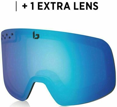 Ski Goggles Bollé Nevada Neo Forest Matte/Volt Ruby/Light Vermillon Blue Ski Goggles - 4