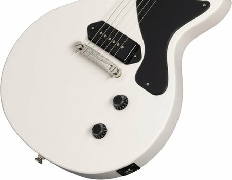 E-Gitarre Epiphone Billie Joe Armstrong Les Paul Junior Classic White (Beschädigt) - 7